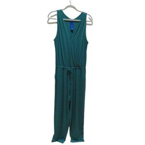KIT AND ACE Banyan Jumpsuit in Forest Green Stretch Comfy Travel Active - Size M